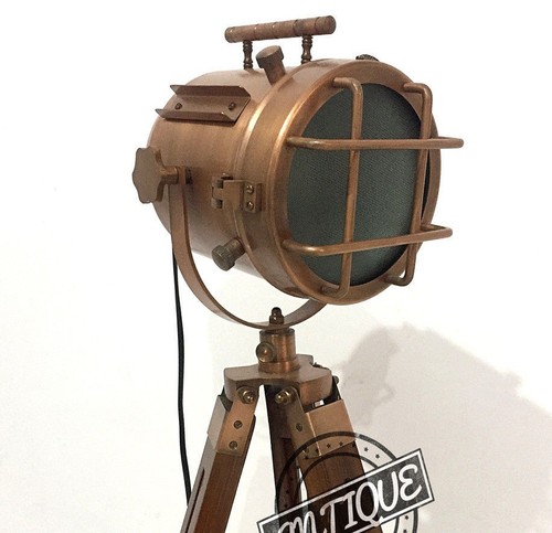 Lampe sur pied vintage - lampe, av