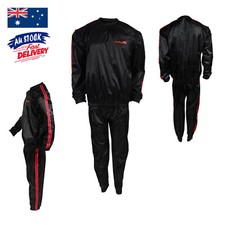 SWEAT SAUNA SUIT GYM SUITS HEAVY DUTY ANTI RIP WEIGHT LOSS EXERCISE M.4XL