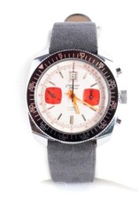 Vintage CUPILLARD RIEME CHRONOGRAPH Mechanical 17 Jewels French Mens Wristwatch