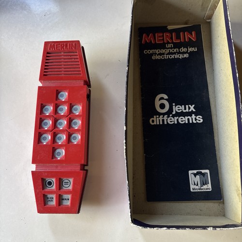 Merlin jeu électronique - merlin,
