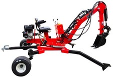 Mini-pelle tractable avec