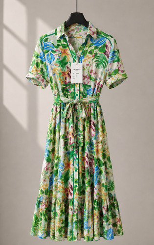 Robe bohème femme - robe, midi