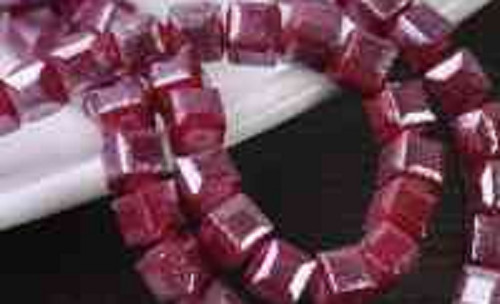 Perles cubes crystal 6 - 10,