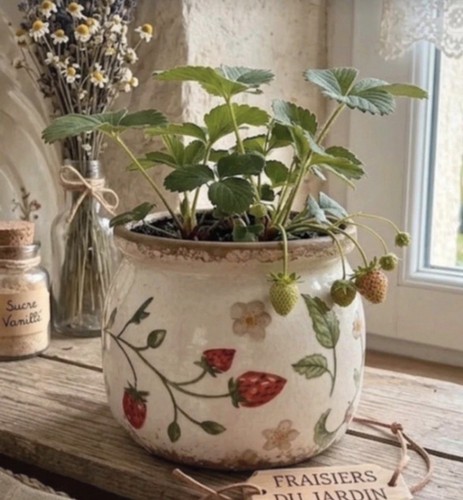 Cache pot jardinière ronde - ronde, en