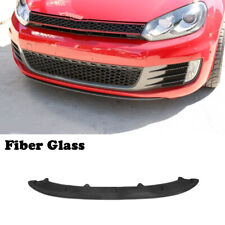 FRP Front Bumper Lip Chin Spoiler For Volkswagen VW Golf VI 6 MK6 GTI 2010-2015