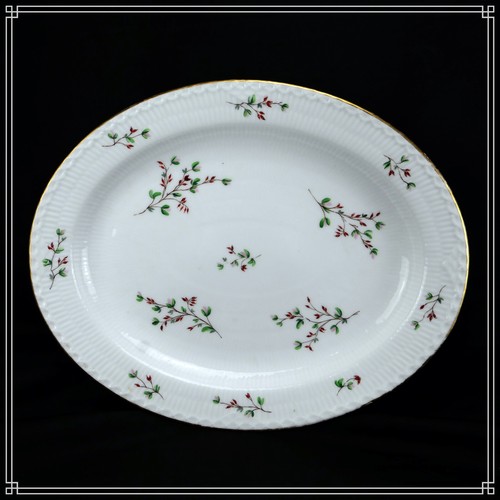 Imposant plat porcelaine - plat,
