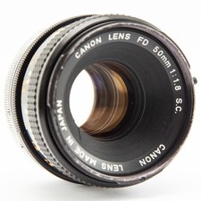 Objectif manuel Canon FD 50mm