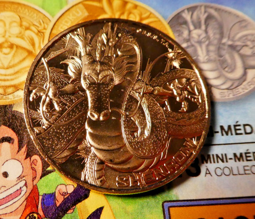 Mini medaille dragon ball - medaille,