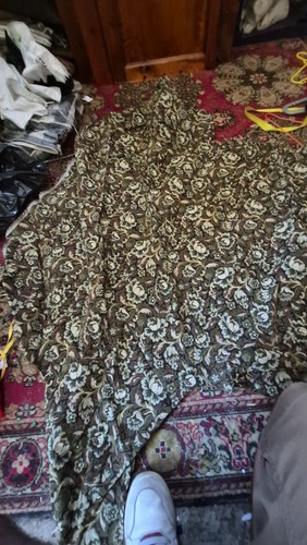 Coupon tissu brocart - brocart, motif