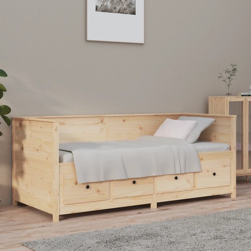 Lit jour 75x190 bois de - lit,