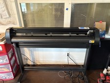 53" Vinyl Cutter/Plotter Sign Cutting Machine Software 3 Blades LCD Screen