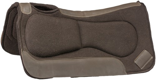 Western saddle pad contour - -,