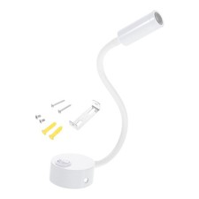  Lampe De Lecture Pour Livre Applique Liseuse Tete Lit Flexible Lumière Chevet