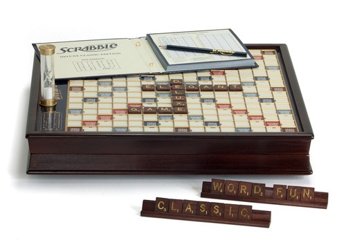 Scrabble deluxe edition - deluxe,