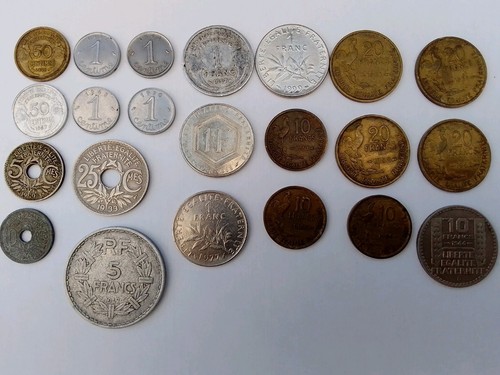 Pièces monnaie ancienne - de,