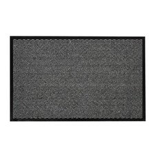 Tapis d'Entrée Anti-Poussière "Julius" 50x80cm Noir & Gris