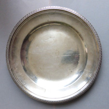 Assiette plat CHRISTOFLE armoiries Empereur Napoléon 1er 19e siècle