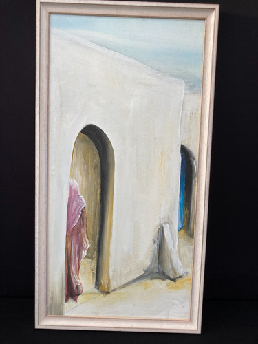 Huile sur toile paysage - huile,