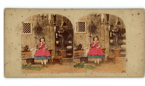 Children kitchen vintage - children, kitchen,