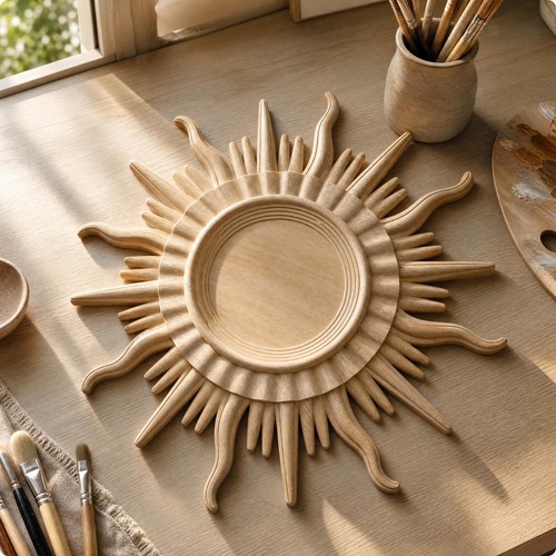 Panneau décoratif bois - panneau, en