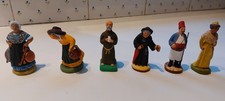 Lot 6 Santons Divers 7cm