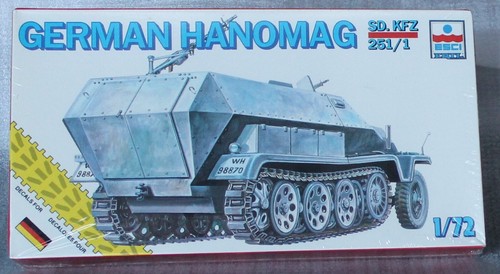 Esci german hanomag - 1/72, sd