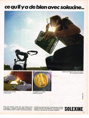 Publicite 1968 solexine - publicite,