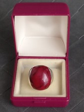 bague boule bijou en argent et