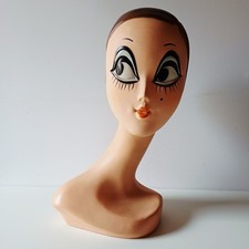 Tete a Chapeau TWIGGY, Modele Depose HUARD 1971, Annees 70 Vintage (N°1)