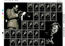 France/USA 2012: Edith Piaf + Miles Davis, MNH