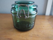 Bocal en Verre Vert L'Idéale
