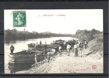 Old postcard France BEHUARD LA SABLIERE PENICHES DEPT 49