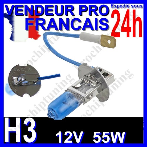 Ampoule xenon 55w lampe - h3,