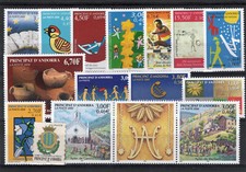 TIMBRES ANDORRE. ANNEE 2000 
