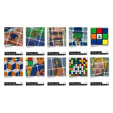 INVADER RUBIKCUBIST - Lot de 10 posters - MIMA Museum