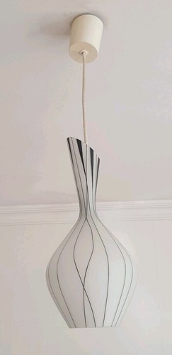 Ancienne suspension 1960 verre - suspension,