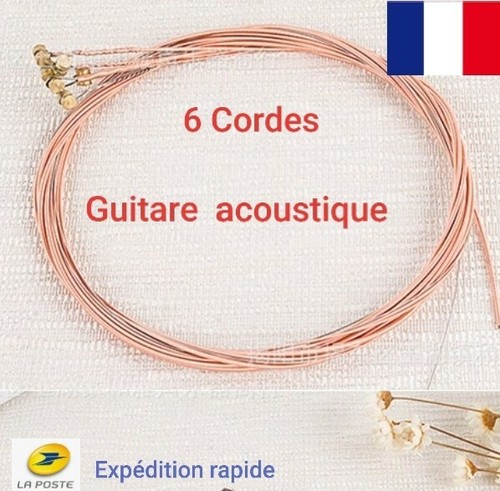 Cordes guitare acoustique - 6,