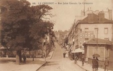 LE CREUSOT - Rue jules Guesde - the climb 