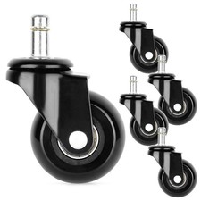 Roulettes caoutchouc 5 cm 10