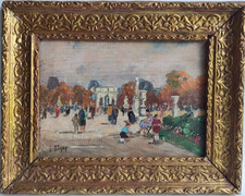 ANCIEN TABLEAU HUILE SUR