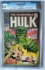 Incredible Hulk 102 CGC 5.0
