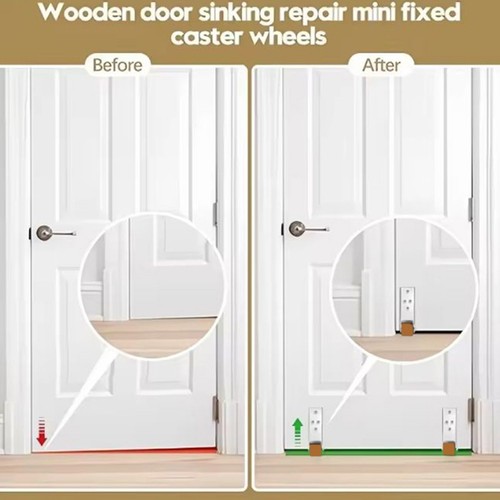 Lower door pulley - , castors