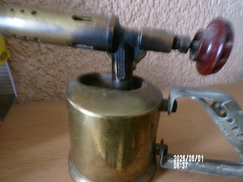 Ancienne lampe souder - lampe, à
