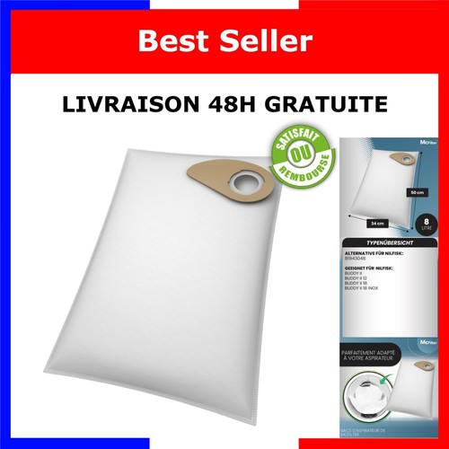 Sacs aspirateur mcfilter - 10,