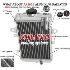 Aluminium Radiateur Pour Yamaha Raptor 700 YFM 700R 2013-2018 Quad ATV FR Nou