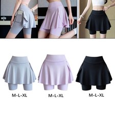 Jupe de tennis sport avec poche jogging d'été short taille haute