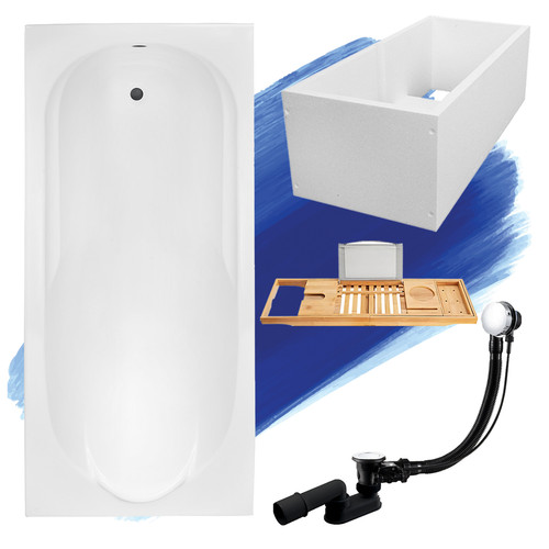 Baignoire rectangulaire bona - rectangulaire,