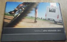 Adria Range Motorhome Brochure - 2010 2011  Reisemobil Wohnwagen Camping Car
