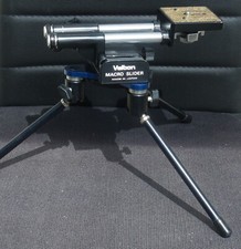 Velbon Macro Slider + Novoflex Mini Pod Mini trépied