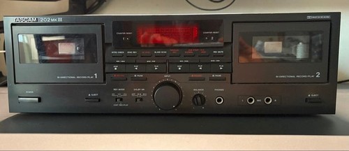 Tascam 202mkiii double - tascam,